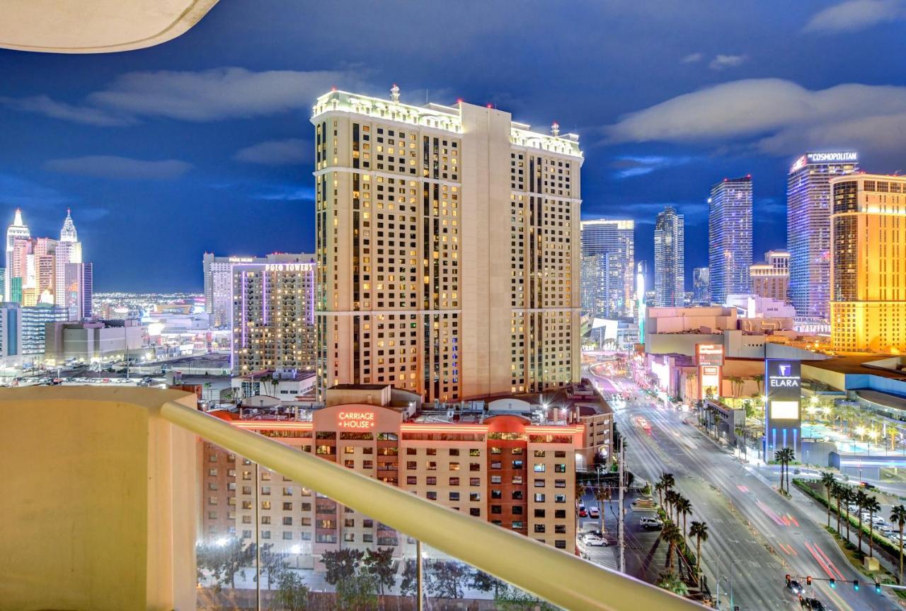 Lucky Gem Penthouse & Luxury Suites At Signature Resort, Balcony Strip View 1607 라스베이거스 외부 사진
